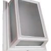 Farol Colonial Fundicion Aluminio Rectangular P/ Intemperie - Thumbnail Image 8