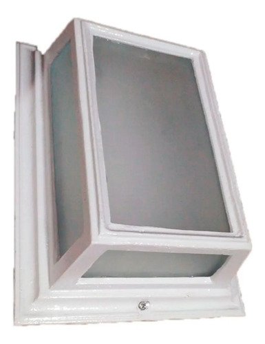 Farol Colonial Fundicion Aluminio Rectangular P/ Intemperie - Imagen 8