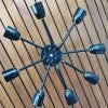 Spot Araña Recto Aplique Moderno De Techo Vintage 8 Luces - Thumbnail Image 6