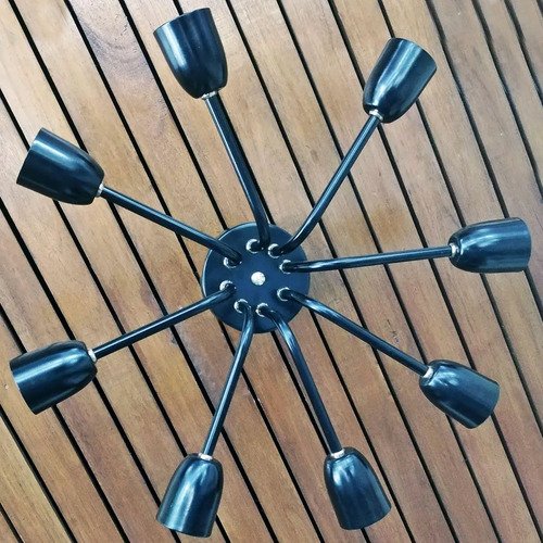 Spot Araña Recto Aplique Moderno De Techo Vintage 8 Luces - Imagen 6