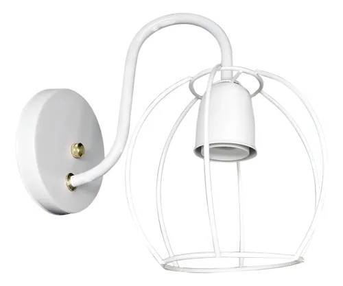 Spot Signo Jaula Mandarín De Pared 1 Luz Vintage Apto Led - Imagen 1