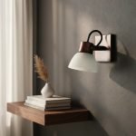Aplique Spot Tulipa De Pared Metalizado 1 Luz E27
