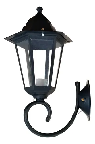Farol Colonial Fundición De Aluminio 6 Caras Apto Led - E27 - Imagen 23