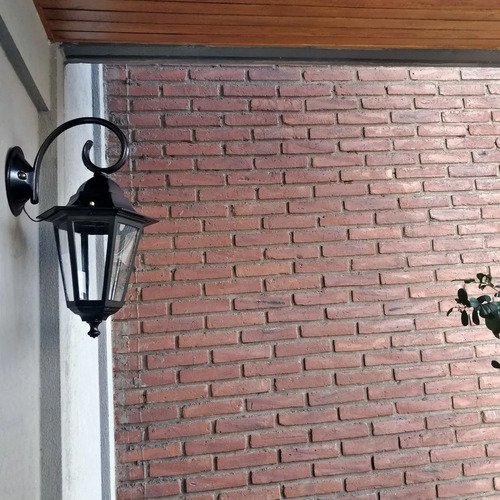 Farol Colonial Fundición De Aluminio 6 Caras Apto Led - E27 - Imagen 8