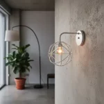 Spot Signo/recto De Pared Átomo Orbital 15 1 Luz Vintage