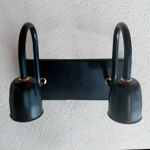 Spot Signo Rectangular Aplique Pared Moderno Vintage 2 Luces - Imagen 15