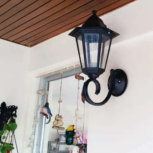Farol Colonial 6 Caras Fundición De Aluminio Apto Led - E27 - Imagen 24