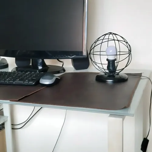 Lámpara Velador De Mesa Átomo 15 - Apto Led (e27) - Imagen 4