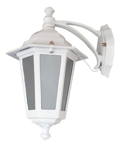 Farol Colonial De Pared 6 Caras Chico Fundición De Aluminio - Imagen 57