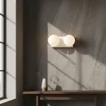 Spot Camarín Aplique De Pared 2 Luces Con Globo 5x10 (gz9)