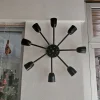 Spot Araña Recto Aplique Moderno De Techo Vintage 8 Luces - Thumbnail Image 7