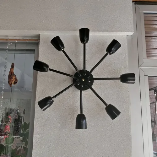 Spot Araña Recto Aplique Moderno De Techo Vintage 8 Luces - Imagen 7