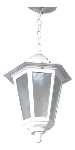 Farol Colonial 6 Caras Fundición De Aluminio Apto Led - E27 - Imagen 26