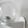 Aplique Globo Ménsula De Pared Exterior Vidrio Burbuja - E27 - Thumbnail Image 9
