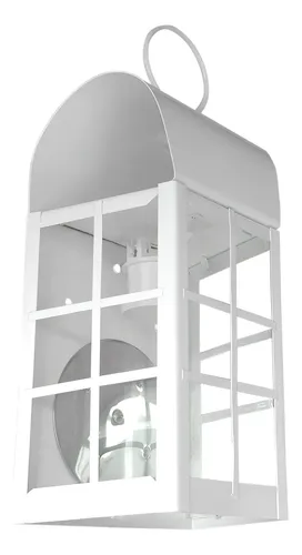 Farol Estilo Colonial Ferroviario #14 Para Amurar O Colgar - Imagen 3