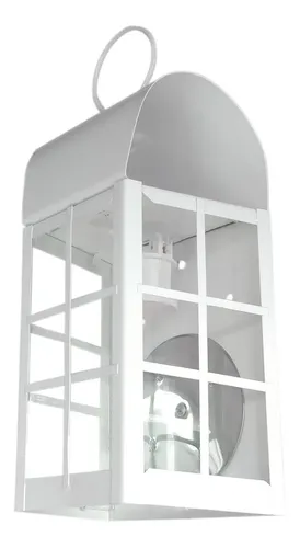 Farol Estilo Colonial Ferroviario #14 Para Amurar O Colgar - Imagen 8