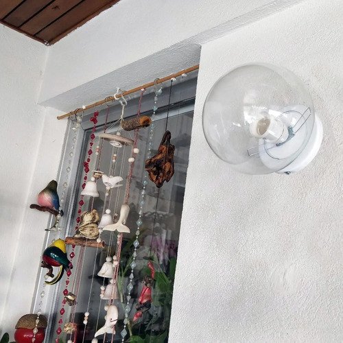 Repuesto Base Aplique Globo De Pared-techo Chico 8x15 E27 - Imagen 6