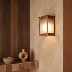 Farol Colonial Rectangular (15) Simil Óxido Apto Led - E27