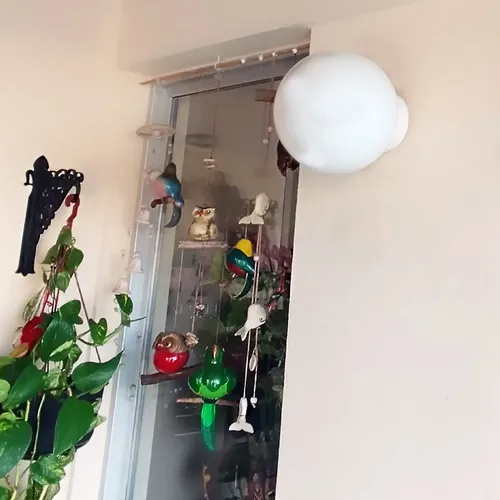 Aplique Globo Pvc 20 Cm Antivandálico De Techo Ó Pared E27 - Imagen 6