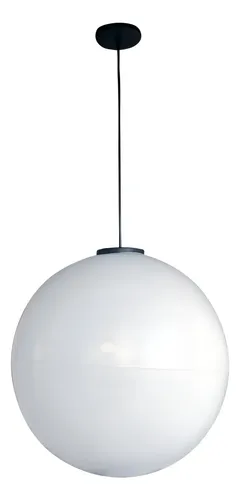 Colgante Globo Esfera Pvc Opal 45 Cm Deco Apto Led E-27 - Imagen 5