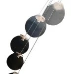 Colgante Globo Esfera De Vidrio 5 Luces 12x25 - Apto Led E27