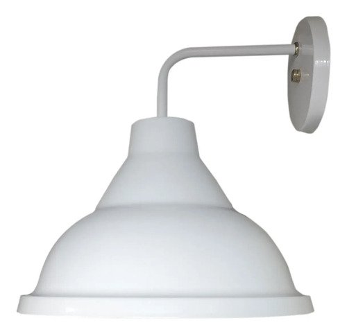 Spot Campana Metálica De Pared 25 Cm Moderno Vintage - E27 - Imagen 4