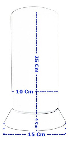 Farol De Piso Alto - Delimitador De Senderos - Apto Led E27 - Imagen 3