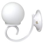 Farol Ménsula Colonial Fundición Aluminio Globo - Canopia T1
