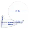 Aplique Globo Ménsula De Pared Exterior Vidrio Burbuja - E27 - Thumbnail Image 2