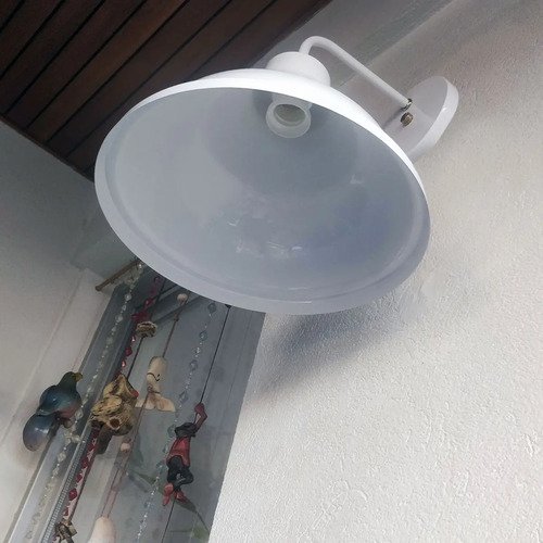 Spot Campana Metálica De Pared 25 Cm Moderno Vintage - E27 - Imagen 5