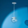 Colgante Globo 8x15 Vidrio Transparente 1 Luz - E27 - Thumbnail Image 6