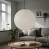 Colgante Globo Esfera Pvc Opal 45 Cm Deco Apto Led E-27 - Thumbnail Image 3