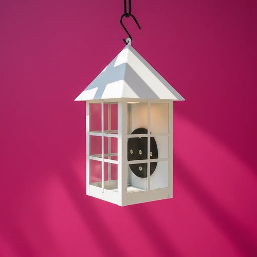 Farol Estilo Colonial 3 Caras (4) Para Amurar O Colgar - Imagen 4