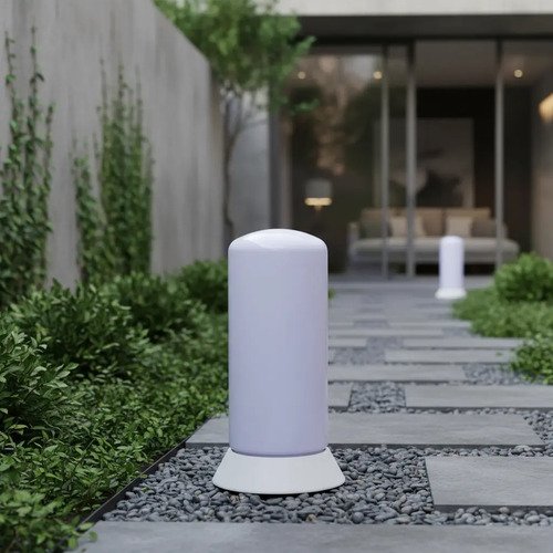 Farol De Piso Alto - Delimitador De Senderos - Apto Led E27 - Imagen 6