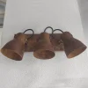 Aplique Spot Economico De Chapa 3 Luces Simil Óxido - E27 - Thumbnail Image 9