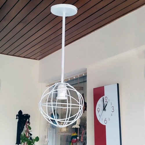Barral Colgante 30 Cm Orbital Mini Átomo 15 - Apto Led (e27) - Imagen 6
