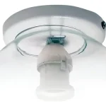 Repuesto Base Aplique Globo De Pared-techo Chico 8x15 E27