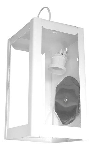 Farol Colonial Rectangular Chico Colgante Ó Amurar Nº 5 - Imagen 4