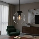 Colgante Globo Esfera Pvc 30 Cm Deco Apto Led - E27