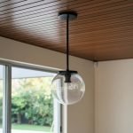 Barral Colgante 30 Cm Globo 10x18 - 1 Luz - Apto Led - E27