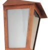 Farol Colonial Metálico De Pared 3 Caras (1) - Efecto Óxido - Thumbnail Image 4