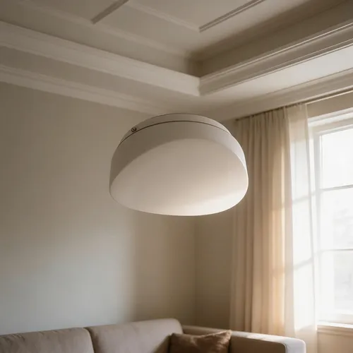 Plafón Chapa Decorativo 2 Luces Vidrio Génesis Apto Led E27 - Imagen 1