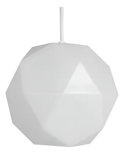 Colgante Prisma Esfera Pvc Opal Antivandálico 1 Luz - E27 - Imagen 5