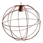 Colgante Orbital Alambre De Acero Metal Símil Óxido Grande