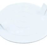 Pack 40 Tapa Ciega Plástica Redonda Grande C/orejas Presión