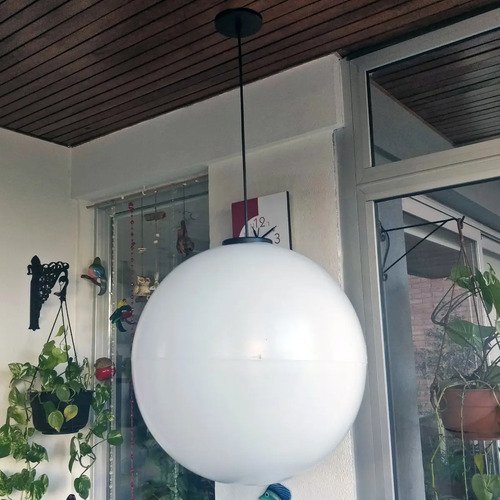 Colgante Globo Esfera Pvc Opal 45 Cm Deco Apto Led E-27 - Imagen 6