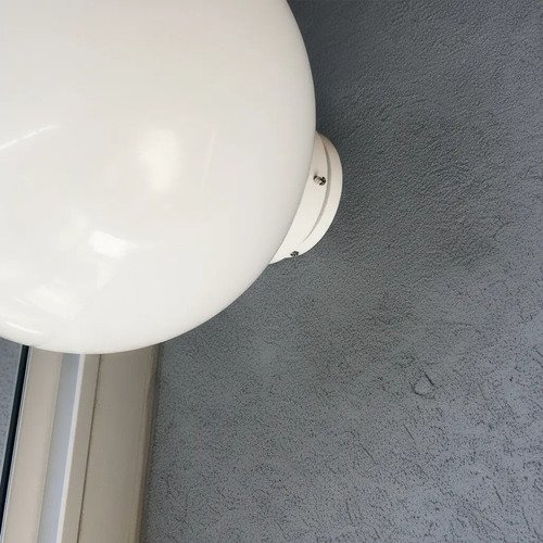 Aplique Globo Pvc 35 Cm Antivandálico De Piso Ó Techo E27 - Imagen 8