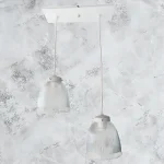 Colgante Rayé 2 Luces Moderno Estilo Campo - Apto Led (e27)