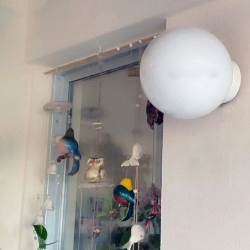 Aplique Globo Pvc 20 Cm Antivandálico De Techo Ó Pared E27 - Imagen 9