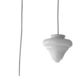 Colgante Trompo1 De Vidrio 2 Luces Moderno - Apto Led (e27)